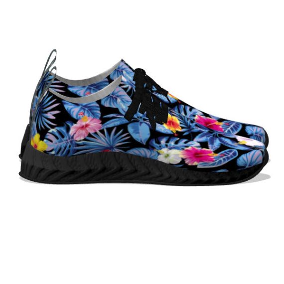 Jungle Flowers - Black Soles